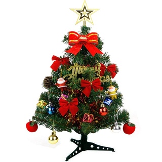 carol -1 Weihnachtsbaum Künstlich Klein Tannenbaum Geschmückt Christbaum Mini Weihnachtsdeko Advent Weihnachten, Weihnachtsbaum Klein: Deko-Weihnachtsbaum (Künstlicher Weihnachtsbaum)