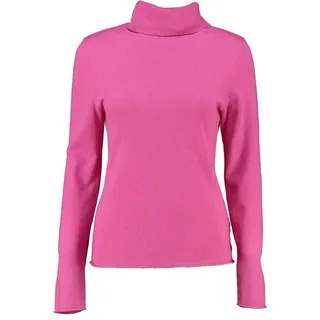 FYNCH-HATTON Rollkragenpullover FYNCH HATTON Rollkragen-Pullover pink aus hochwertigem Kaschmir rosa XXL (44)