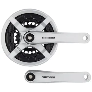 Shimano FC-TY501 Kurbelgarnitur 6-fach/7-fach/8-fach 175 mm Silber