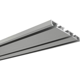 Gardinia Aluminium-Vorhangschiene 3-läufig 150 cm, 31619