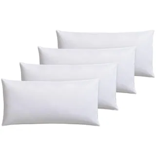 Otto Keller Annabelle 4-Tlg. Kissen-Set 40 x 80 cm Weiß