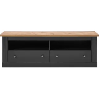 OTTO home Westminster TOPSELLER Lowboard 153 cm Grau Holzwerkstoff/Metall