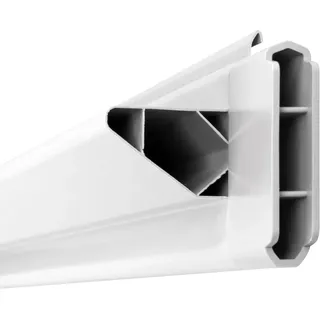 Schellenberg PVC-Winkelendleiste Maxi Rollladen 1,50 m weiß