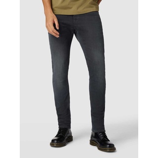 Slim Fit Jeans im 5-Pocket-Design Modell 'SCANTON', Anthrazit, 36/32