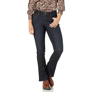 Democracy Damen Petite Ab Solution Itty Bitty Boot Jeans, Indigo/Mandala-Traum, 42 Zierlich - 42 Petite