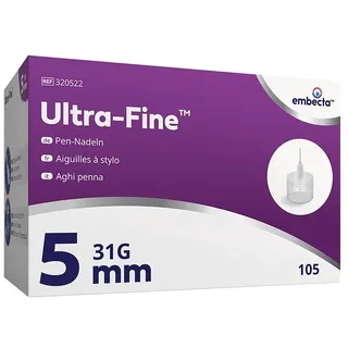 embecta gmbh ULTRA-FINE Pen-Nadel 5MM 105 st