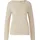 Feinstrickpullover mit Rollkanten Beige 40