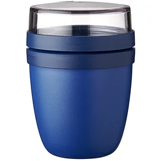 Mepal Frischhaltedose rund blau 9,1 cm 0,3 l + 0,12 l