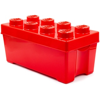 LEGO® Aufbewahrungsbox Original LEGO Aufbewahrungsbox (Rot, Medium) rot