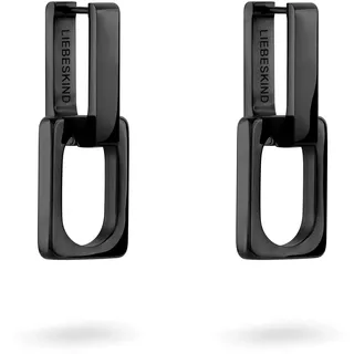 Liebeskind Berlin Ohrstecker LJ-1468-E-35 Edelstahl schwarz