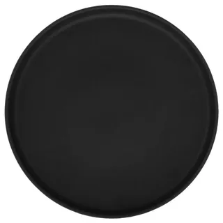 6er-Set CreaTable Frühstücksteller Uno Ø 21 cm Steinzeug Schwarz