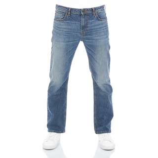 LTB Herren Jeans Hose PaulX Straight Fit Straight Fit Sion Wash Normaler Bund Reißverschluss L 34