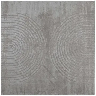 vidaXL Galati Teppich 200 x 200 cm Grau