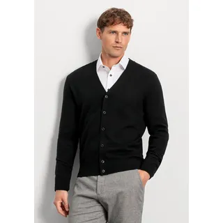 Olymp Strickjacke schwarz XXXL