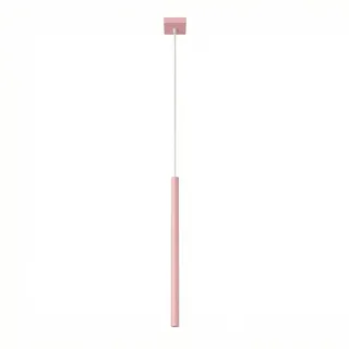 Sollux PasteLo 1-flg. G9 30 cm Stahl rosa