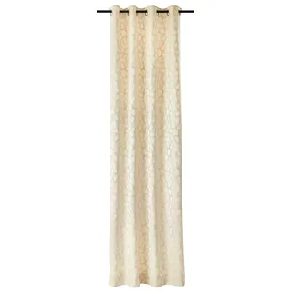 SCHÖNER WOHNEN-Kollektion Ösenschal Turn 140 x 250 cm Polyester Beige