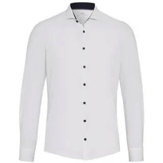 Pure Blusenshirt PURE- Functional Hemd Langarm weiß 39