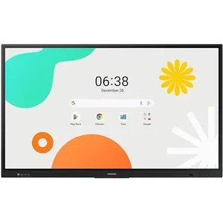 Samsung LH86WAFWLGCXEN Interaktives Whiteboard 2,18 m (86") 3840 x 2160 Pixel Touchscreen Schwarz (LH86WAFWLGCXEN)