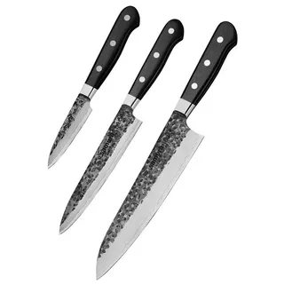 Samura Kochmesser Samura PRO-S LUNAR Set aus 3 Küchenmessern