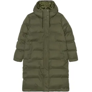 Selfhood - Women's Hooded Puffer Coat - Mantel Gr S oliv