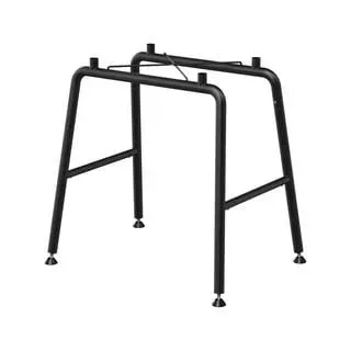 Rösle Gestell B53 x H37 x T53 cm Stahl Schwarz