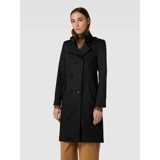 Mantel mit Umlegekragen Modell 'HARLESTON', Black, 38