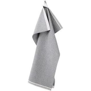 framsohn frottier Geschirrtuch Modern Kitchen Raute, aus 100% Baumwolle, sehr saugfähig, (Set, 3-tlg), Geschirrtücher im zeitlosen Rauten Design, Maße je Tuch ca. 50x70 cm grau