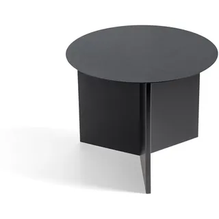 HAY Slit Tisch Schwarz Stahl Ø 45 x 35 cm