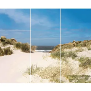 Winwall Duschrückwand Aluverbund Nordsee, 3-er Set, 2500x1250 mm