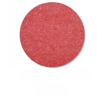 Runde Korktafeln, Filz-Pinnwand für Wände, Kork-Pinnwand, Memotafel, Leinen, Bauernhaus, dekorative Sichttafel, Korktafeln für Bürodekoration (Wassermelonenrot, 30 x 30 cm)