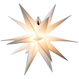SAICO LED-Kunststoff-Stern 35 cm weiß