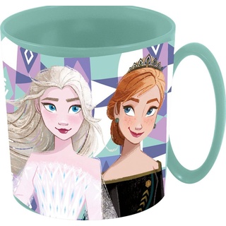 Disney Frozen Elsa und Anna Kunststoffbecher für Mädchen, 350 ml