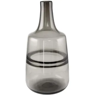 Kaheku Vase Zenika Flasche grau, Durchmesser 16 cm, Höhe 32 cm 1186001905