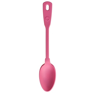 Kochbume Küchenlöffel | Premium-Silikon & BPA frei| Hitzbeständig | Spülmaschinenfest | 27 cm | Farbe: pink
