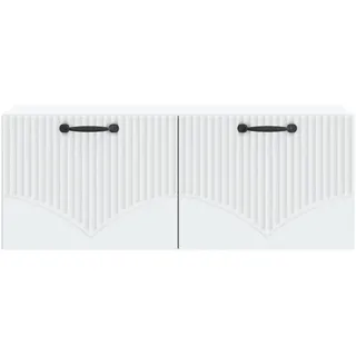 vidaXL TV Möbel Wandschrank 78,5 x 31 x 30 cm Weiß Holzwerkstoff