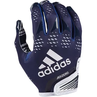 adidas Adizero 12 Erwachsene Fußball Receiver Handschuhe, Marineblau/Weiß, 4XL