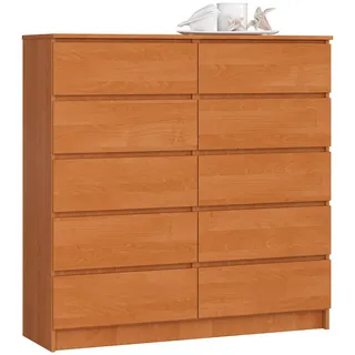 Akord Kommode K120 120 x 121 x 40 cm Erle / Braun