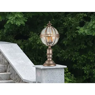 LED Gartenbeleuchtung mit Strom beleuchten Gartenleuchten Wegbeleuchtung Outdoor - Bronze