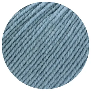 Lana Grossa Häkelwolle Cool Wool Blau/Grau 50 g