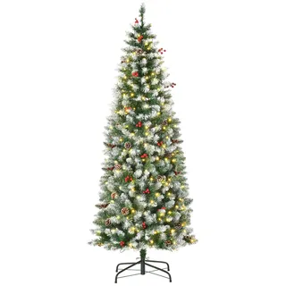 Homcom Künstlicher Weihnachtsbaum Grün 180 cm