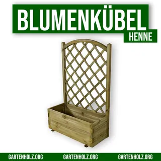 Rankgitter Blumenkasten Blumentopf Gartenbank Holz Blumenkübel Bank Pflanzkasten