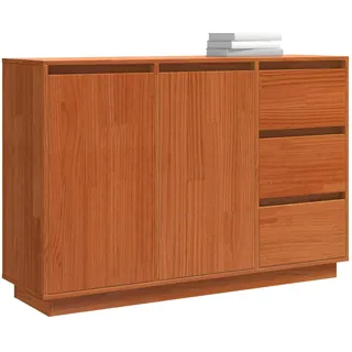 vidaXL Sideboard 111 x 34 x 75 cm Braun