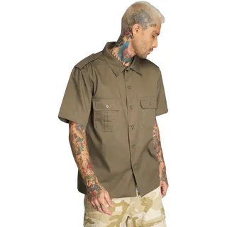 Brandit Textil Kurzarmhemd grün 7XL