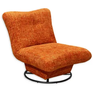 ed exciting design Drehsessel Maranello 96 x 75 x 93 cm Polyester orange drehbar