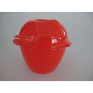 TUPPERWARE To Go Obstbox Apfel rot Apfeldose Dose Behälter box