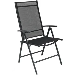 Mojawo Hochlehner Klappstuhl 54 x 54 x 106 cm schwarz