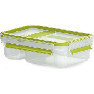 Emsa Joghurtbox Clip & Go, Lunchbox, Grün, Transparent