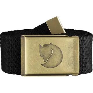 Fjällräven Canvas Brass Belt Canvas 4 cm black 120 cm