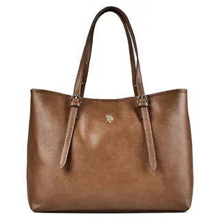 U.S. Polo Assn. Blackstone Shopper Tasche 34 cm - Braun