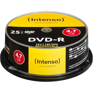 Intenso DVD-R 4,7GB 16x 25 St.